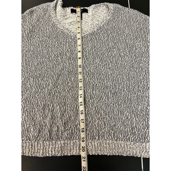 Forever 21 Women's V-Neck Knit Pullover Sweater Gray Size M Casual Cozy - Picture 5 of 7